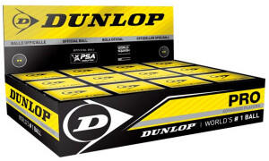 Dunlop Pro Squash Balls 12er