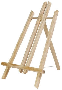 Intirilife Tischstaffelei, Klappbarer Bildhalter Foto-Ständer Dreibeinige Sitzstaffelei, 27 x 50 cm, 27 cm x 50 cm