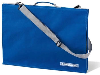 Staedtler Zeichentasche LR 661 14, für Zeichenplatten A4, aus Nylon, blau