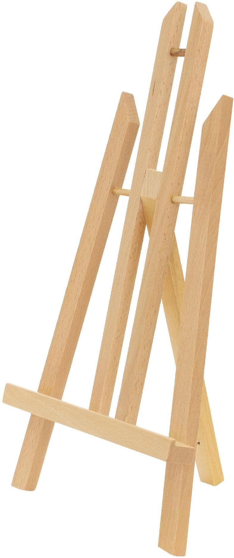12 Holzstaffeleien – 24x18 Cm, Faltbar, Für Leinwand, Fotos & Displays