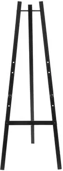 Securit EASEL Staffelei, Holz, schwarz, 165cm (EZL-BL-165)