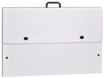 Rumold Zeichenkoffer A1, PP, wei&szlig; (370406)