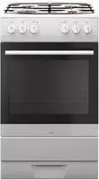 Amica Gas-Standherd "SHGG 11559 W" Klassisches Kochen mit direkter Gasflamme und