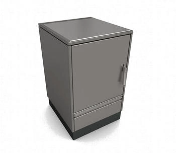 Glutos HH 02 G 5,5 kW Glaskeramikkochfeld Scharnier links metallic