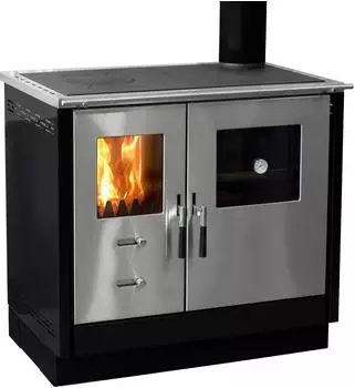 FireFix K&uuml;chenherd Maas Schwarz/Silberfarben 8,3 kW (69034048)