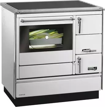 Justus Linz Holzherd Weiß Chrom links 7 kW (1991-88)