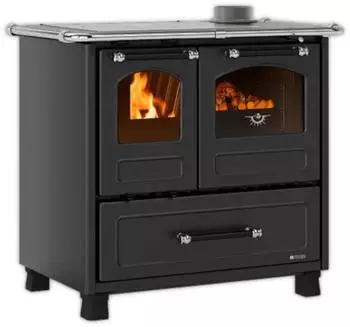 La Nordica Family 16 Küchenofen 4,5 - 7,5 kW Stahl Schwarz Anthrazit