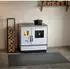 Haas+Sohn HSH 81 7,4 kW Stahlkochplatte rechts weiß