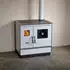 Haas+Sohn HSH 81 7,4 kW Stahlkochplatte rechts weiß