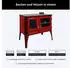 Feuercampus 365 Cook Lite 8,5 kW rot emailliert
