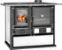 Heathus Festbrennstoffherd Cook Premium 8,9 kW Perl White / schwarz
