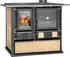 Heathus Festbrennstoffherd Cook Premium 8,9 kW beige / schwarz
