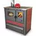 Pro Termo doo Holzherd PANONIA 8,5 kW bordeaux linke