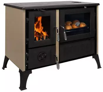 Feuercampus 365 Cook Smart 8,0 kW beige Emailliert