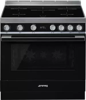 Smeg CPF9IPBL schwarz