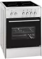 Exquisit ECM 6-4 Inox Elektro-Standherd | Ober-/Unterhitze | Grill | ...