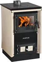 JUSTUS Festbrennstoffherd "Rustico-50 2.0"