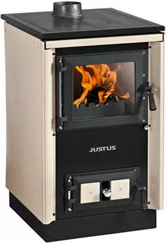 Justus Rustico-50 2.0 Stahlkochfeld creme