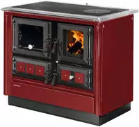 JUSTUS Festbrennstoffherd "Rustico-90 2.0"