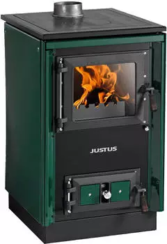 Justus Rustico-50 2.0 Stahlkochfeld grün