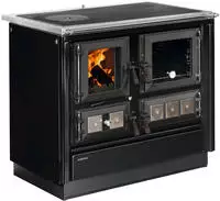 JUSTUS Festbrennstoffherd "Rustico-90 2.0"