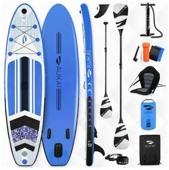 Aukai Stand Up Paddle Board 320cm 2in1 blue