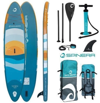 Spinera Paddle surf board Supventure Sunrise 12.0 366x84x15 cm, blue