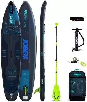 Jobe Aero Duna 11.6 Inflatable Paddle Surf Set (486425006-PCS) blau