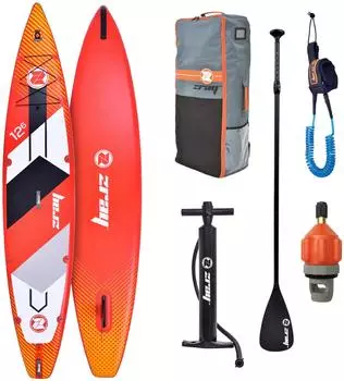 Zray R1 Rapid Racing Inflatable SUP-Board 12'6, 160kg, rot (PB-ZR1B)