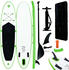 vidaXL Stand Up Paddle Surfboard green/white
