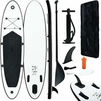 vidaXL Stand Up Paddle Board Set (2022) 15'3'' black/white