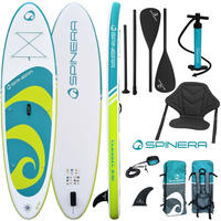 Spinera Classic 9 10 SUP Pack 3 Green Teal weiss