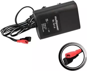 Multipower DL12-1.0 Automatik-Ladegerät 12V 1A für AGM-Bleiakkus (11023)