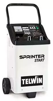 Telwin Sprinter 3000 Start Batterieladegerät & Starter WET/START-STOP 12/24V (829390)