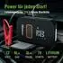 SachsenRAD Jump Starter Powerbank mit Luftkompressor 150PSI, 12V (BA12384)