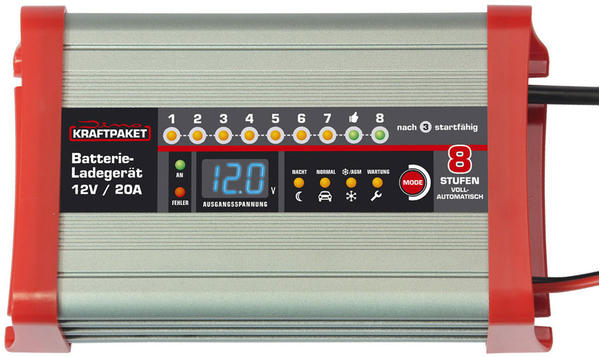 Dino-Kraftpaket Batterieladegerät 12V 20A mit Campingfunktion Test TOP  Angebote ab 132,65 € (Juni 2023)