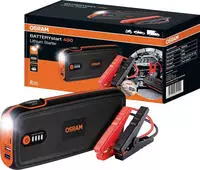 OSRAM Starthilfe-Powerbank BATTERYstart 400, 12V, 2000A Spitzenstrom, Kapazit&auml;t