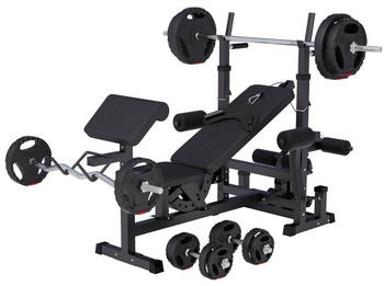 Gorilla Sports Weight Bench (S0N6D0O0) black