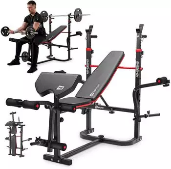 Hop-Sport Schrägbank (HS-1065) schwarz