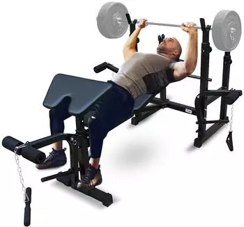 Sportinator Trainingsbank (STR-122) schwarz