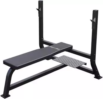 Gorilla Sports Flachbank (100110-00019-0001) schwarz