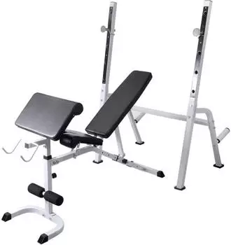 vidaXL Trainingsbank (275362) schwarz