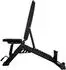Half Human FID Utility Hantelbank verstellbar 9-Position 3-in-1, schwarz