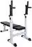 vidaXL Hantelbank mit Langhantel und Kurzhantel-Set 90kg (275371)