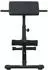 vidaXL Hyperextensionsbank schwarz 100,5 x 70 x 78 cm