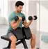 Relaxdays Trainingsbank klappbar, Hyperextension, verstellbar, bis 150kg (10054364_0)