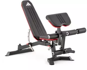 Adidas Utility Bench mit Bizeps-Curlpult & Beincurler (ADBE-10301)