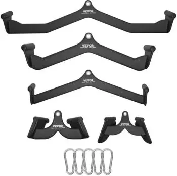 VEVOR Latzug-Aufs&auml;tze 5er-Set, Stahl mit Gummibeschichtung