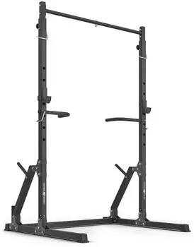 Marbo Sport MS-U116 2.0 freistehende Klimmzugstange mit Dip-Barren und Hantelständer