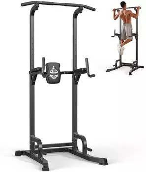 Sportsroyals Power Tower Dip-Station, Klimmzugstange, 204kg